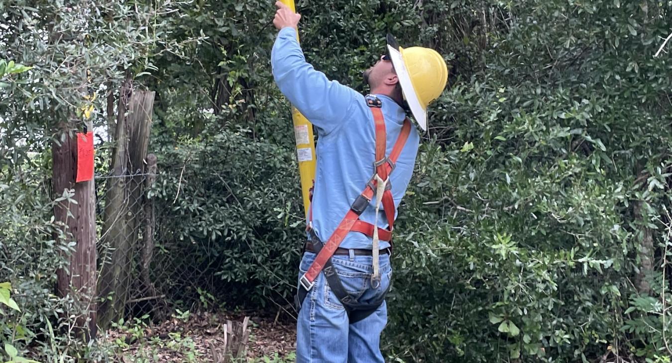 Power restoration near Gainesville